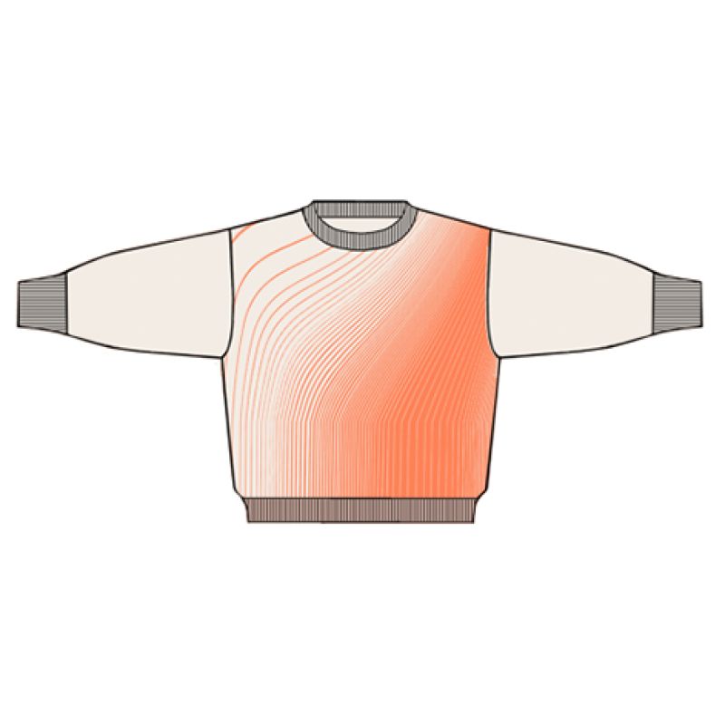 153 - Pull Alex Boreal Vermillon Lot De 2