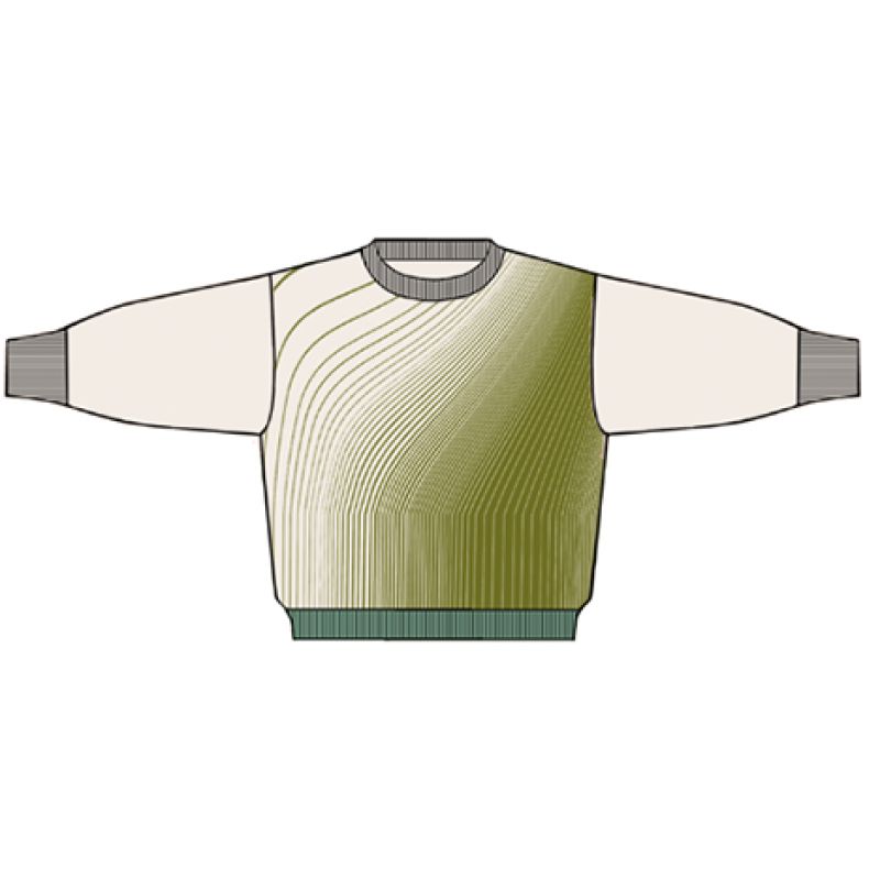 153 - Pull Alex Boreal Kaki Lot De 2