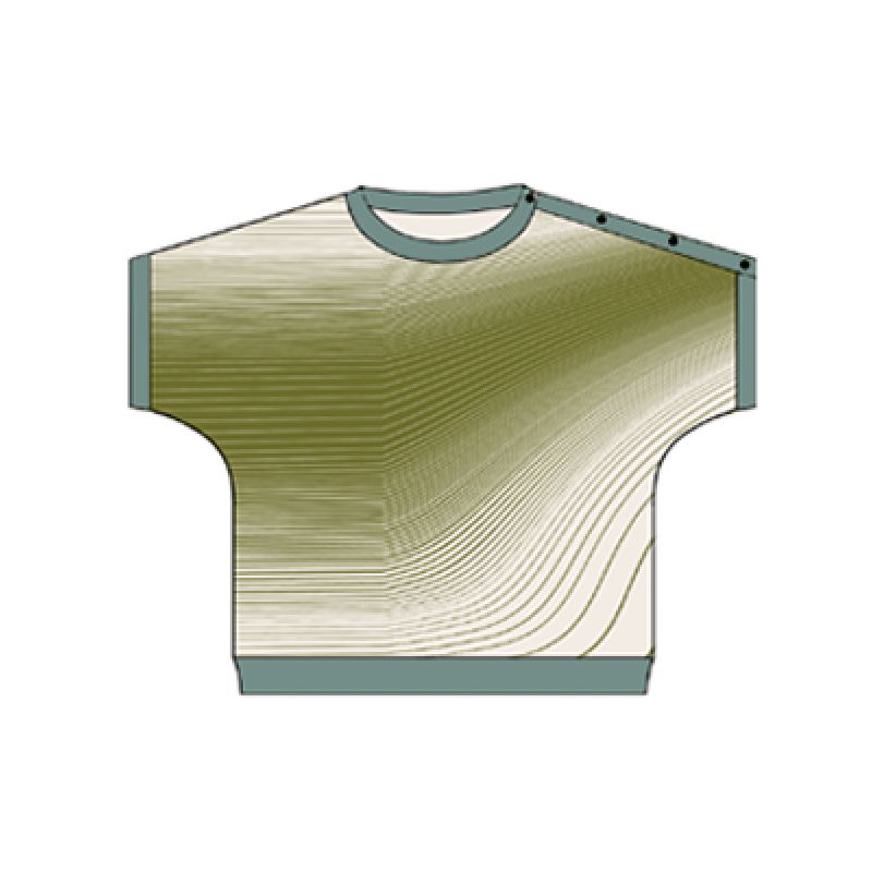 153 - Top Coco Boreal Kaki Lot De 2