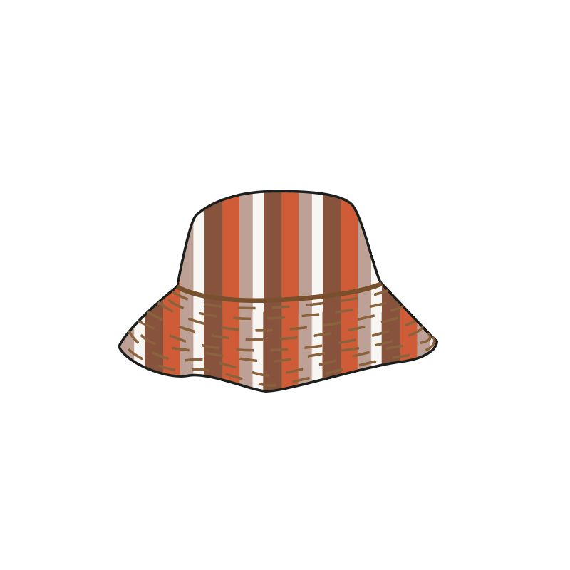 103 - Cinnabar Nino Strate Bucket Hat Pack Of 2