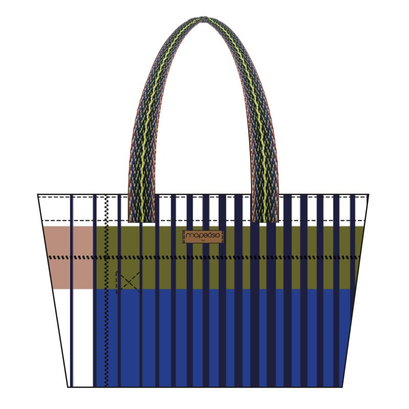 401 - Sac Mirae Divine Bleu Lot De 2