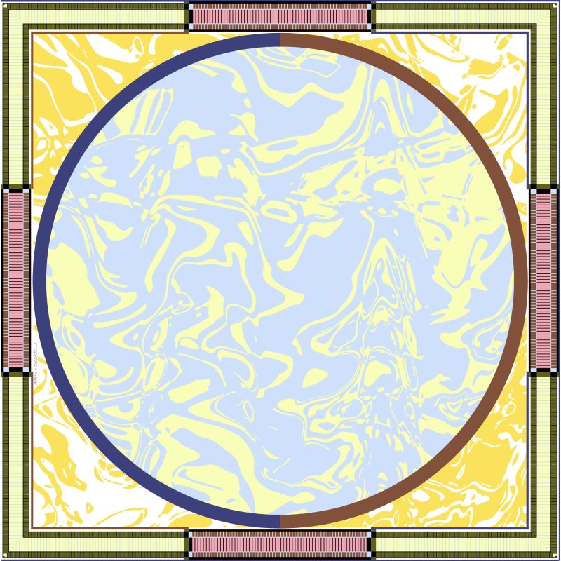 D - Carré Fusion Citrine Lot De 2