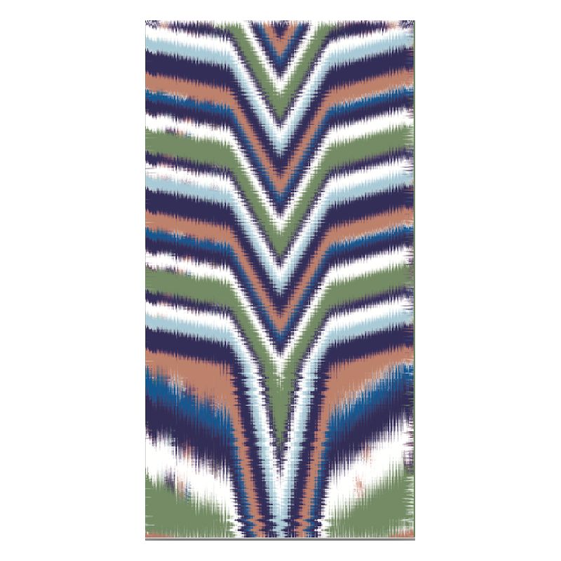 H - Foulard Reflet Ocean Lot De 2