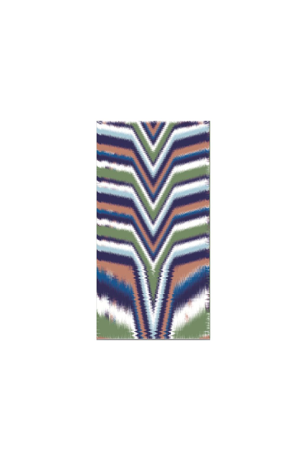 H - Foulard Reflet Ocean Lot De 2