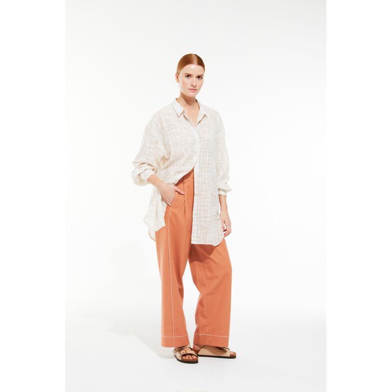 114 - Chemise Marcel Trema Ecru Lot De 2