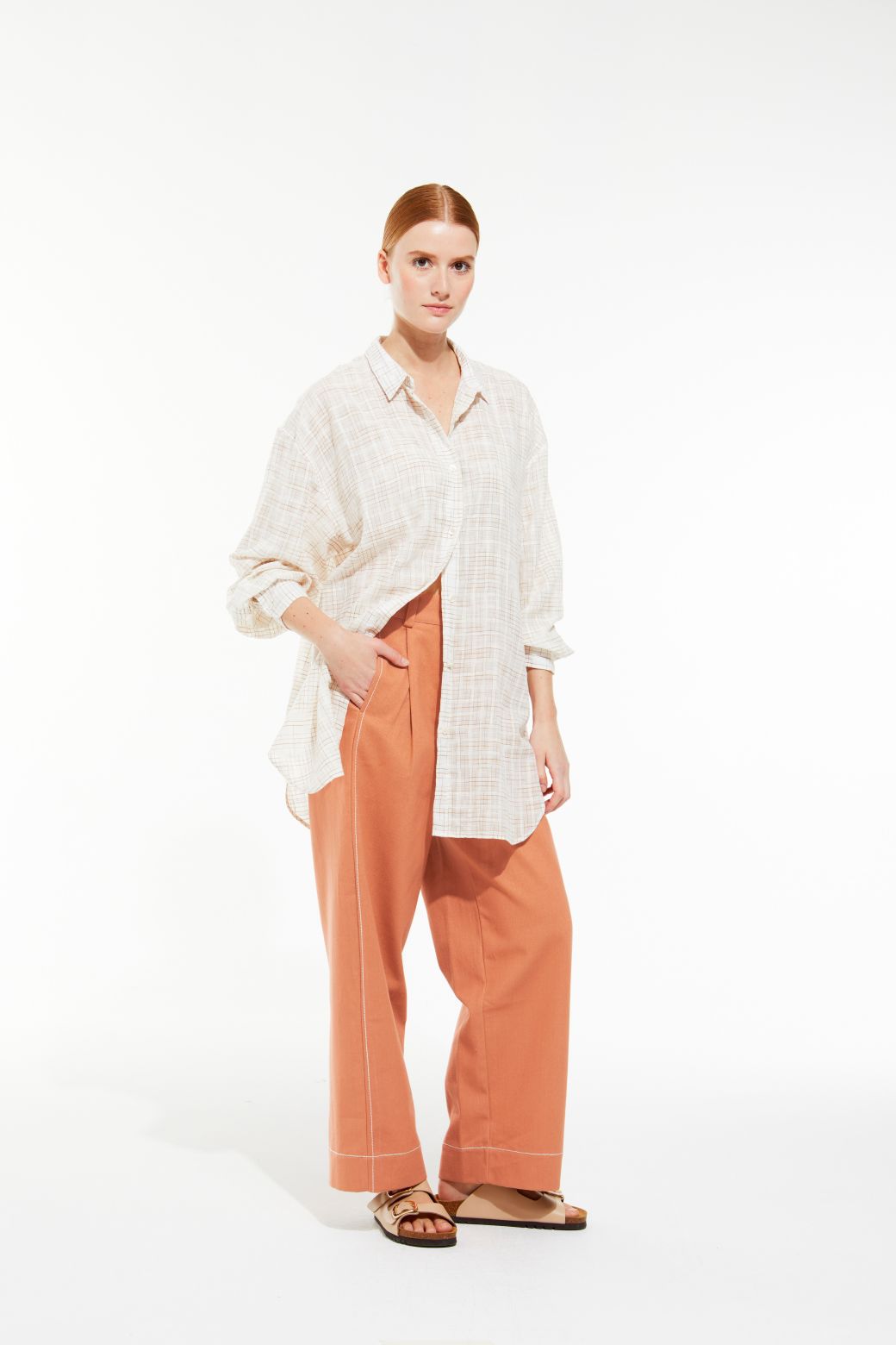 114 - Chemise Marcel Trema Ecru Lot De 2