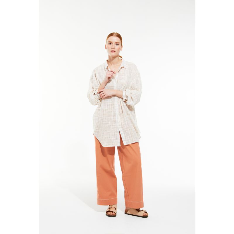 114 - Chemise Marcel Trema Ecru Lot De 2