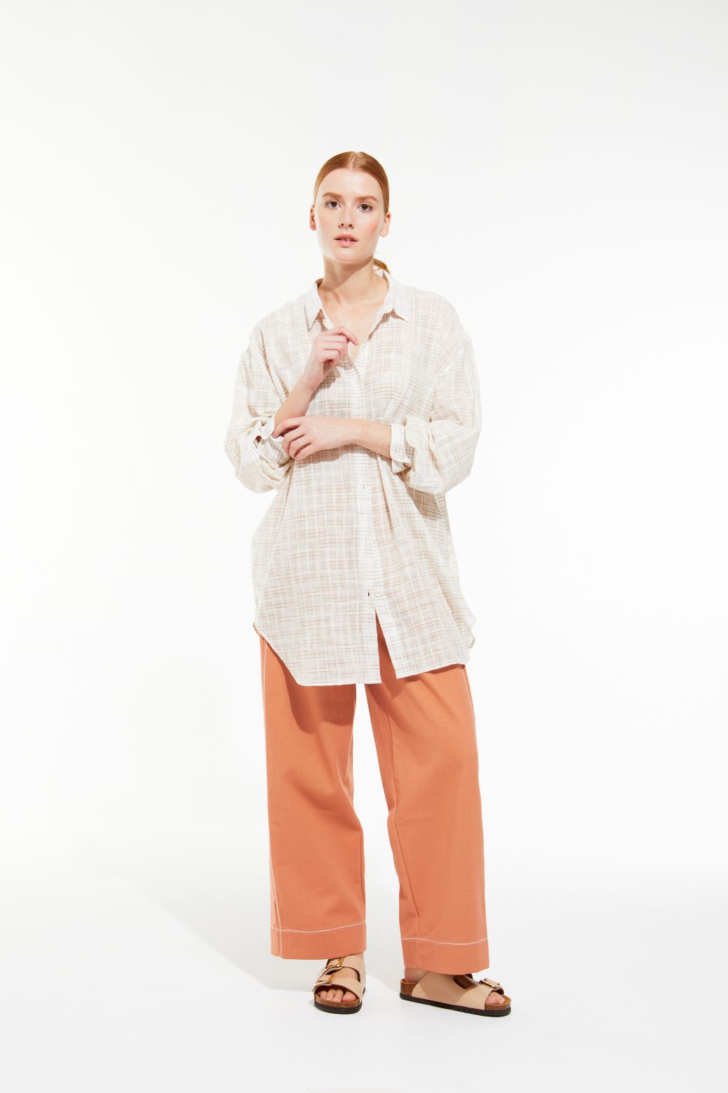 114 - Chemise Marcel Trema Ecru Lot De 2