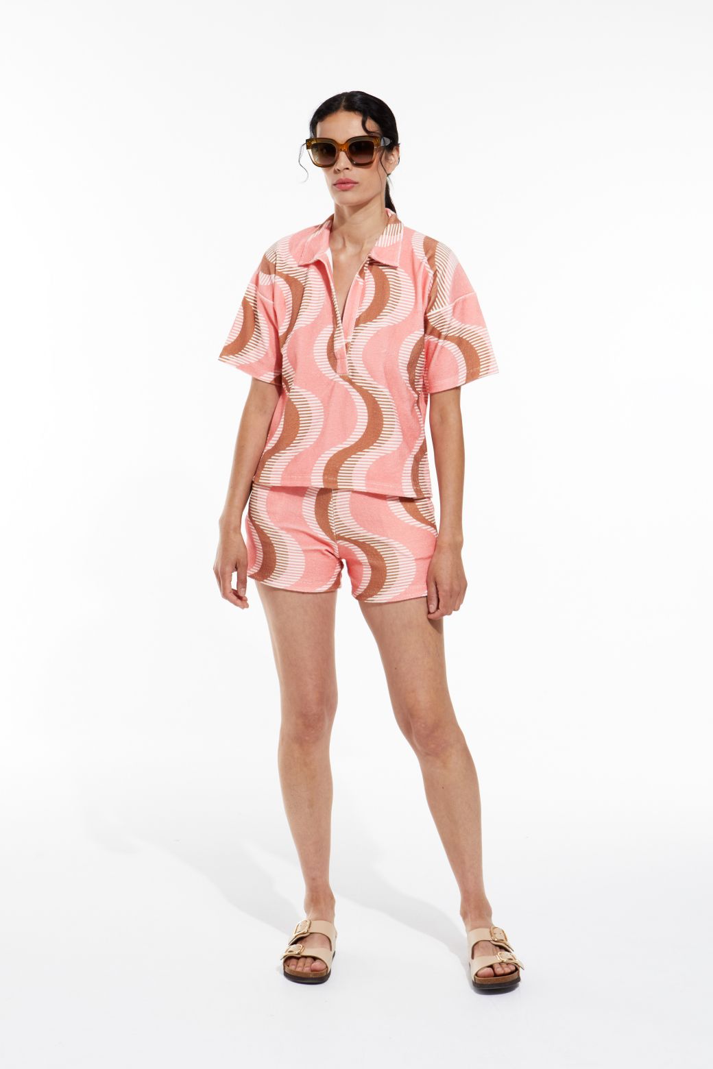 115 - Polo Eros Equinoxe Rose Lot De 2