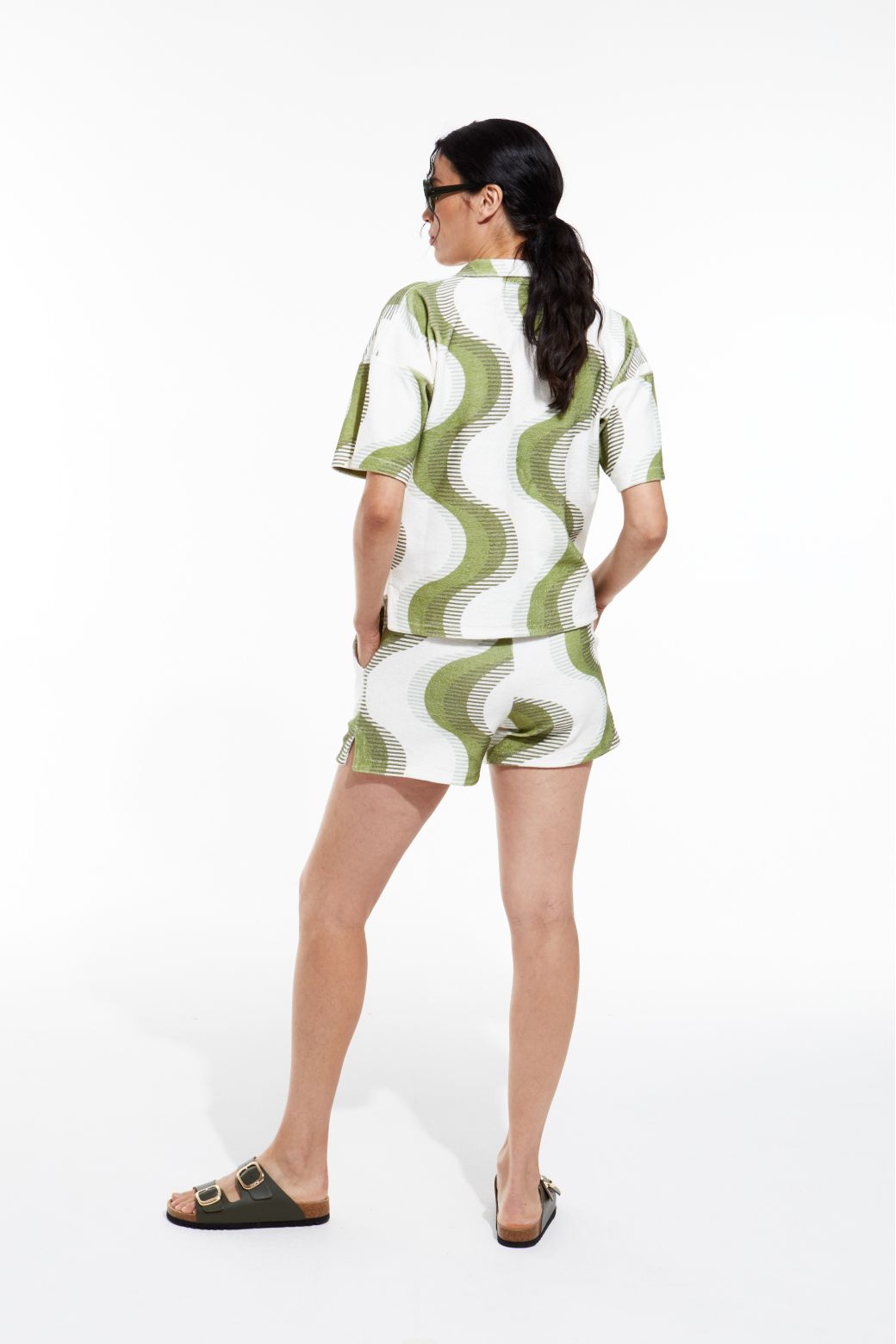 115 - Polo Eros Equinoxe Kaki Lot De 2