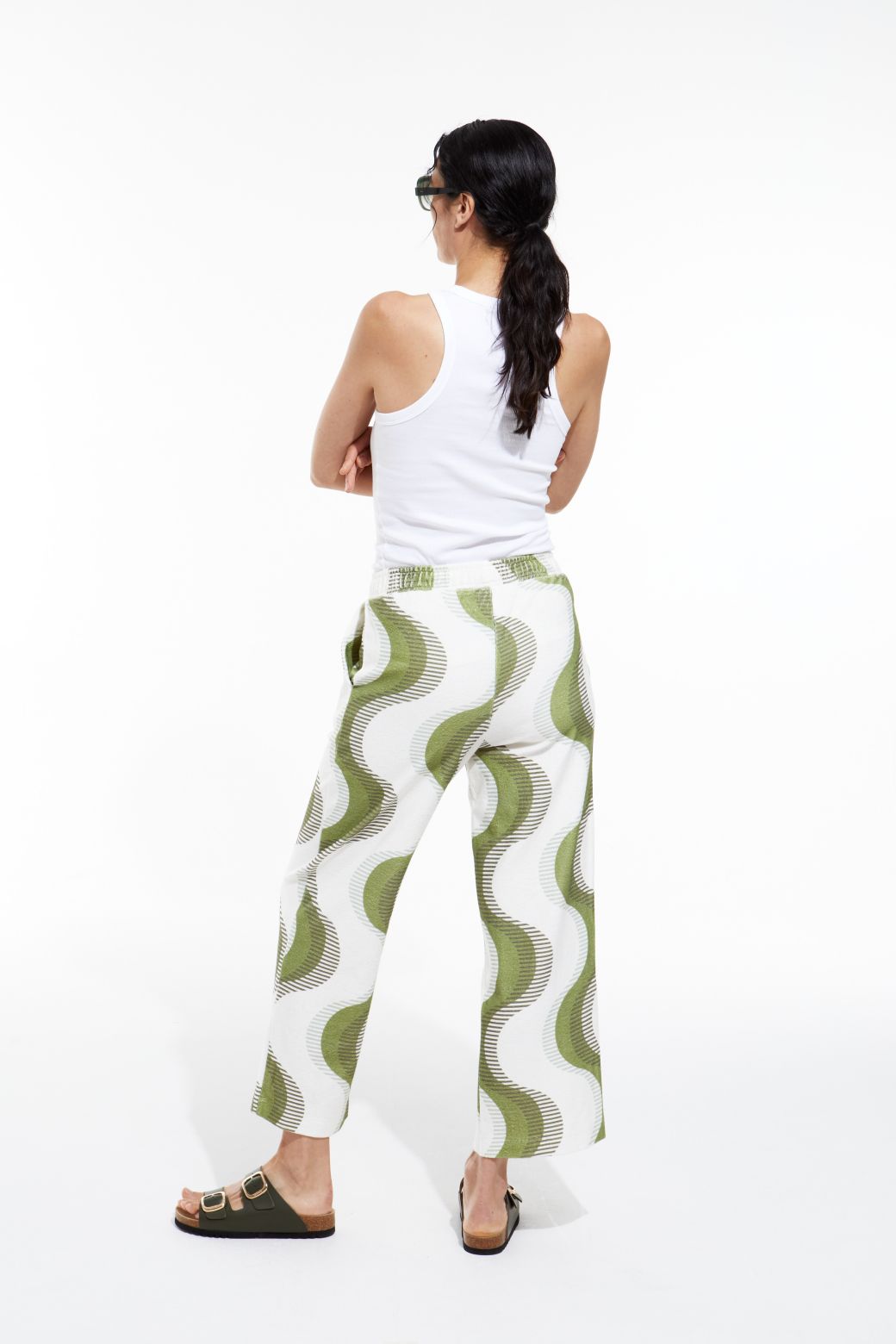 115 - Pantalon Brando Equinoxe Kaki Lot De 2