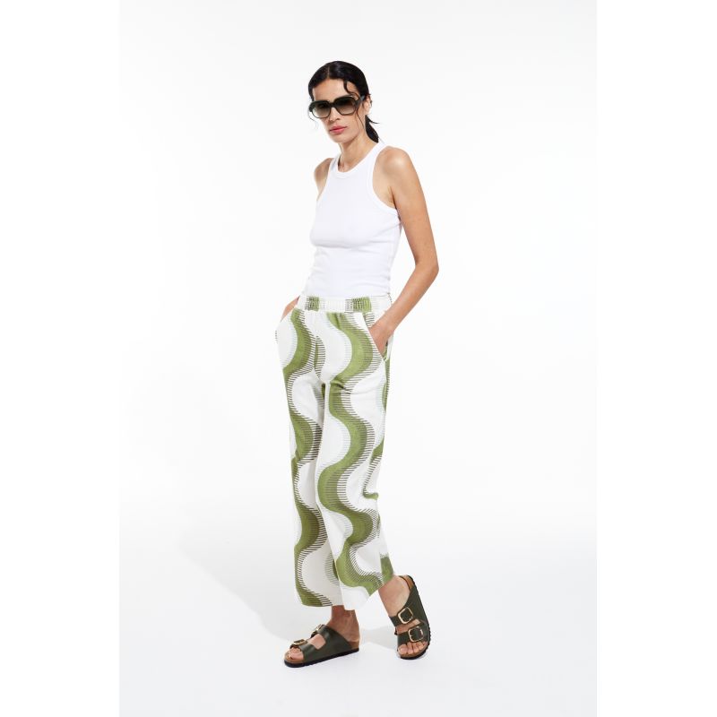 115 - Pantalon Brando Equinoxe Kaki Lot De 2