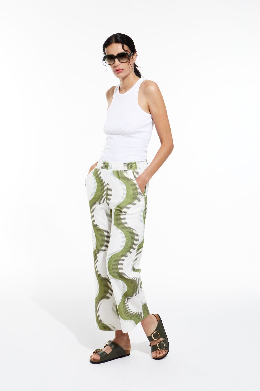 115 - Pantalon Brando Equinoxe Kaki Lot De 2