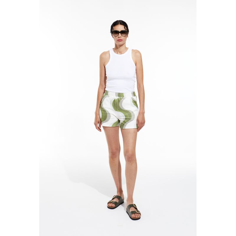 115 - Short Marco Equinoxe Kaki Lot De 2