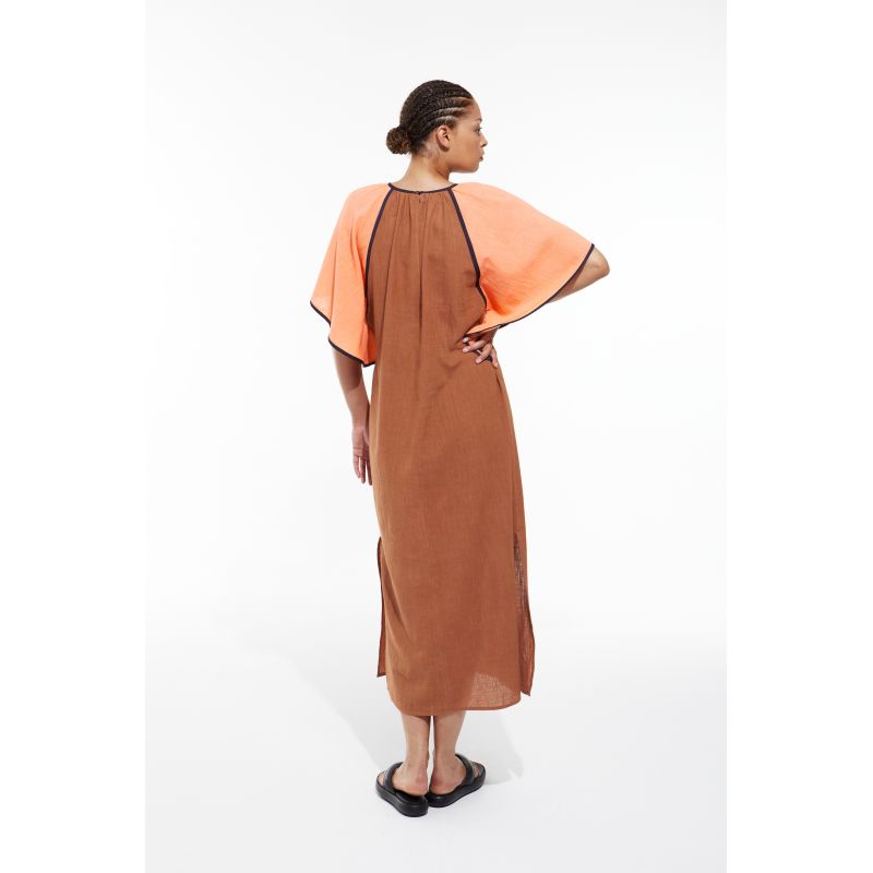 200 - Robe Beth Zephyr Pêche Lot De 2