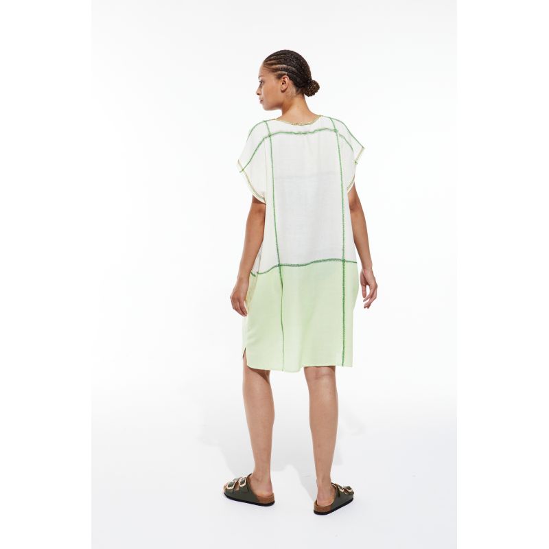 201 - Robe Elia Rhodes Sauge Lot De 2