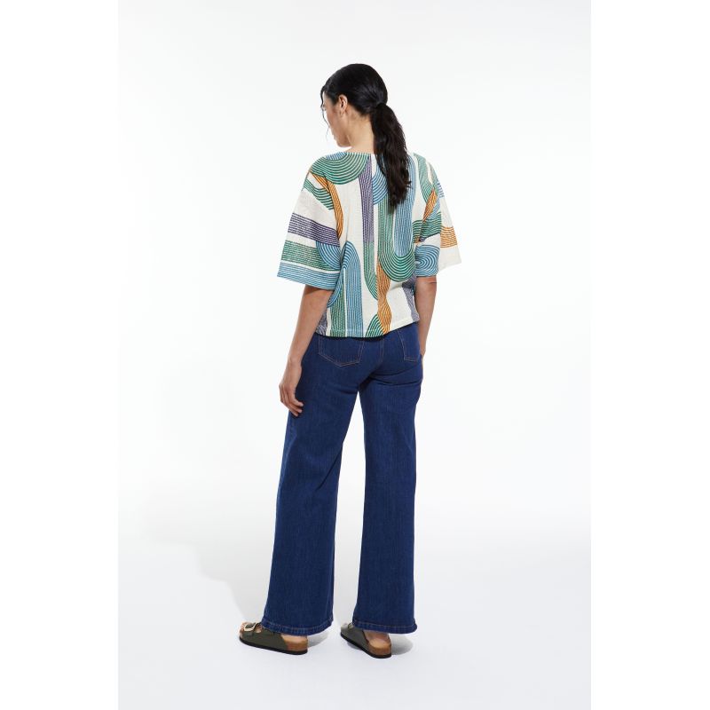 205 - Top Nico Zen Bleu Lot De 2