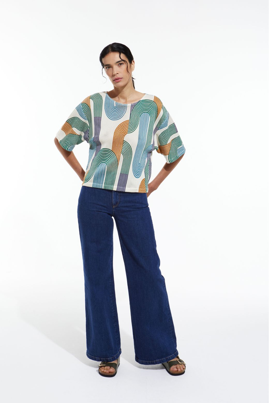 205 - Top Nico Zen Bleu Lot De 2