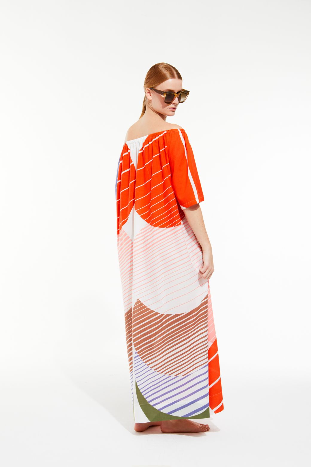 207 - Robe Palao Cinetique Orange Lot De 2