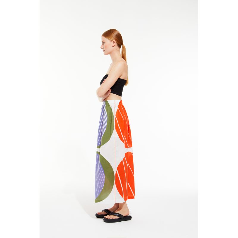 207 - Jupe Juliette Cinetique Orange Lot De 2