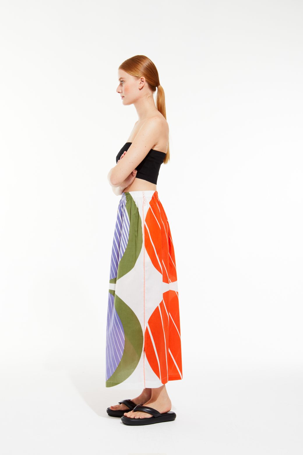 207 - Jupe Juliette Cinetique Orange Lot De 2