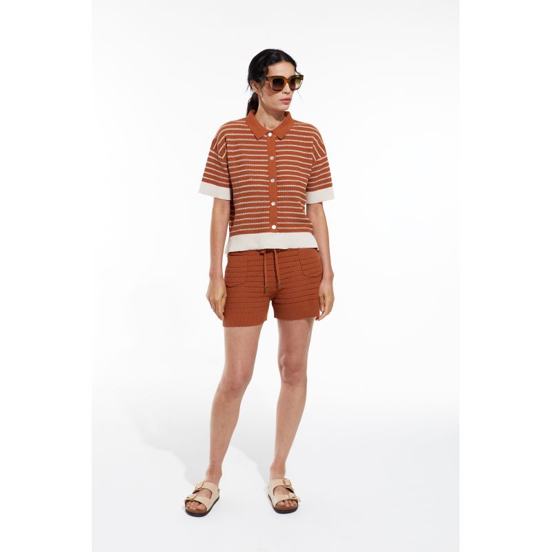 150 - Polo Paolo Petra Caramel Lot De 2