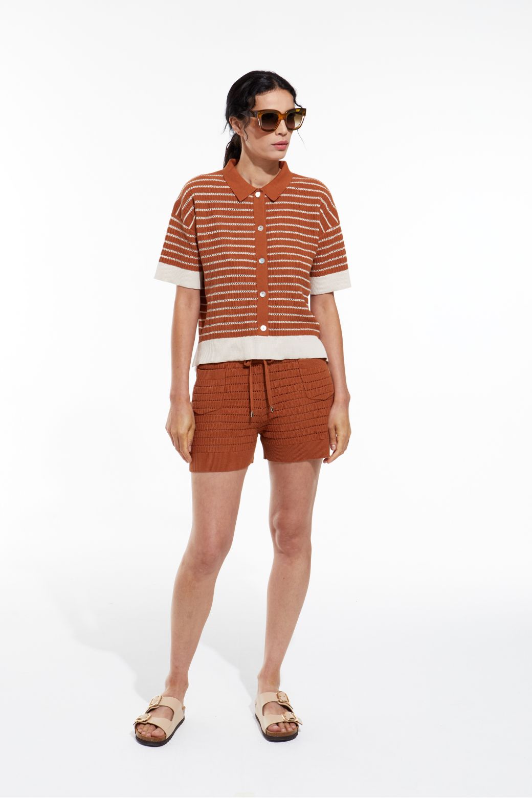 150 - Polo Paolo Petra Caramel Lot De 2