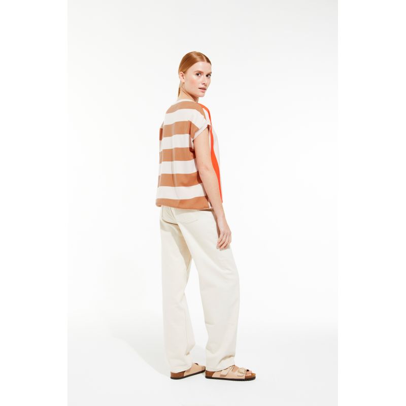 151 - Top Buren Marin Orange Lot De 2