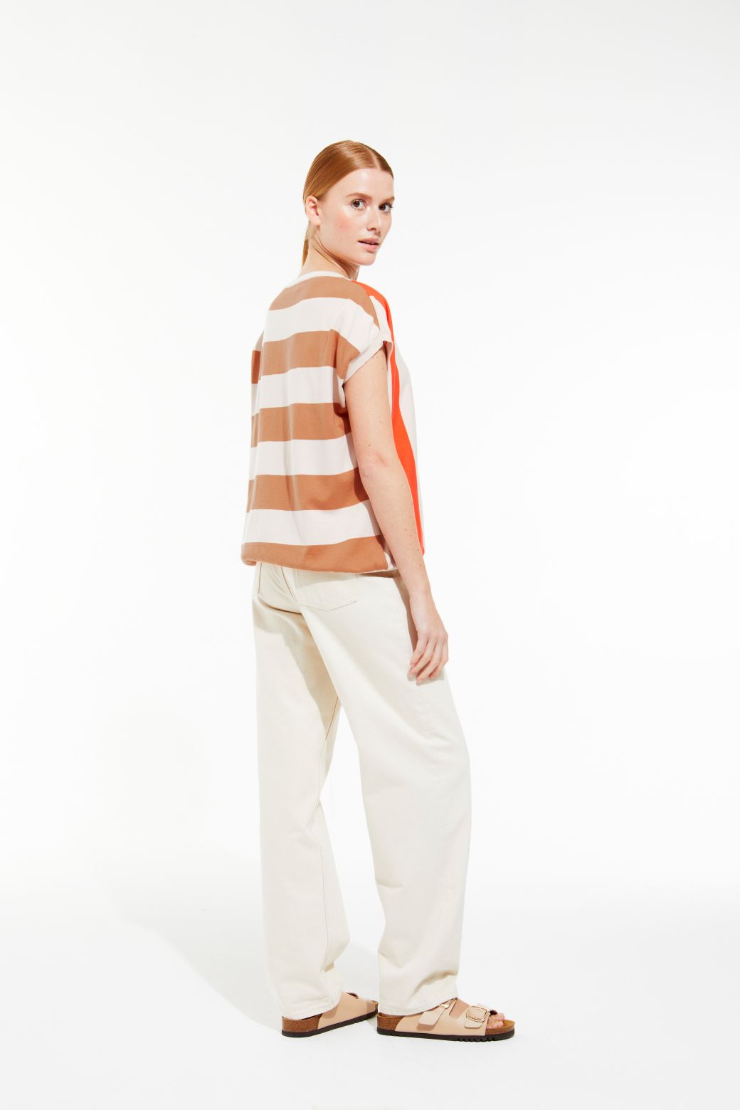 151 - Top Buren Marin Orange Lot De 2