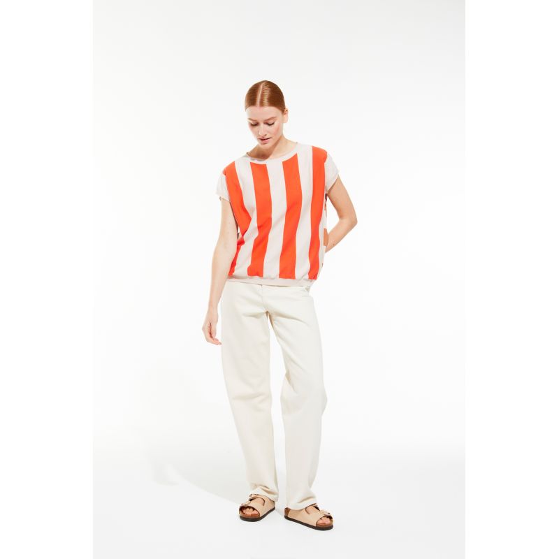 151 - Top Buren Marin Orange Lot De 2