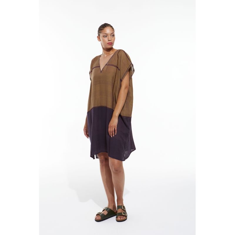 201 - Robe Elia Rhodes Kaki Lot De 2