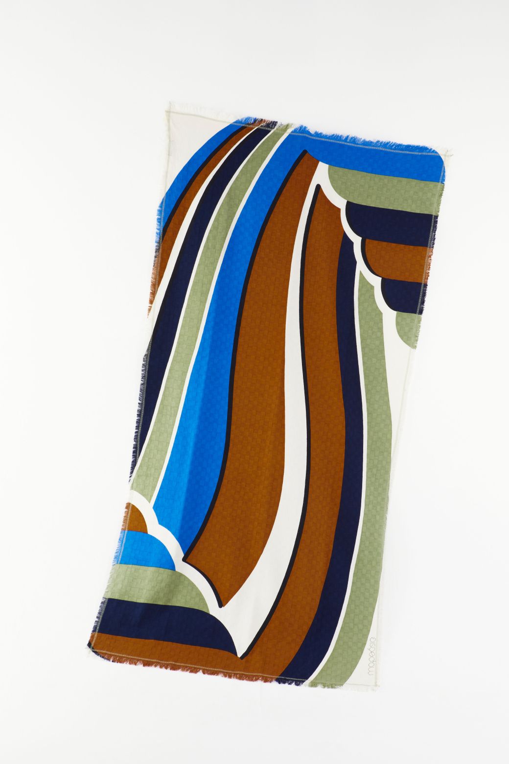 302 - Drap De Plage La Vague Bleu Lot De 2