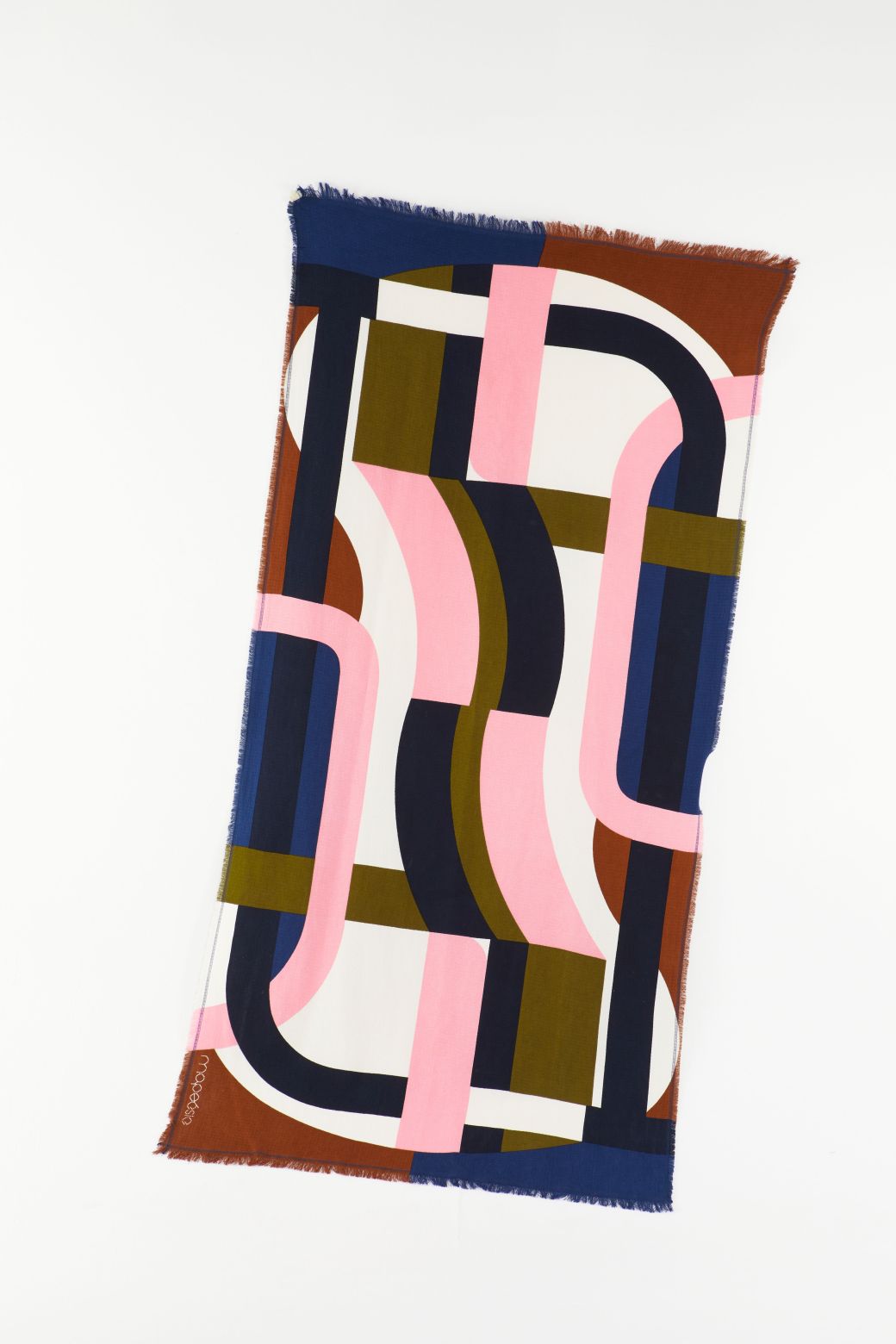 303 - Drap De Plage Supersonic Kaki Rose Lot De 2