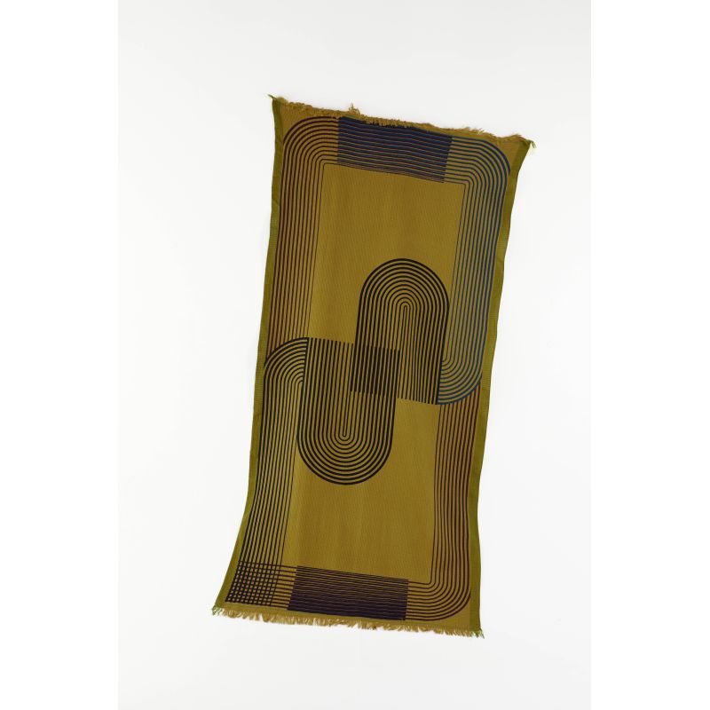 304 - Drap De Plage Dylan Kaki Lot De 2