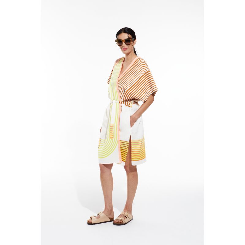 304 - Kimono Dylan Pêche Lot De 2