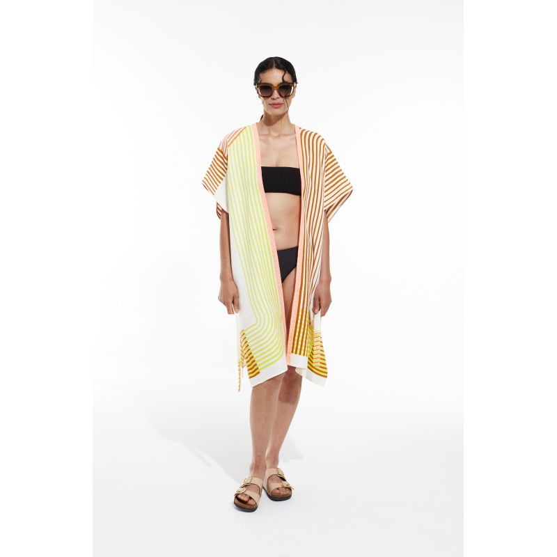 304 - Kimono Dylan Pêche Lot De 2