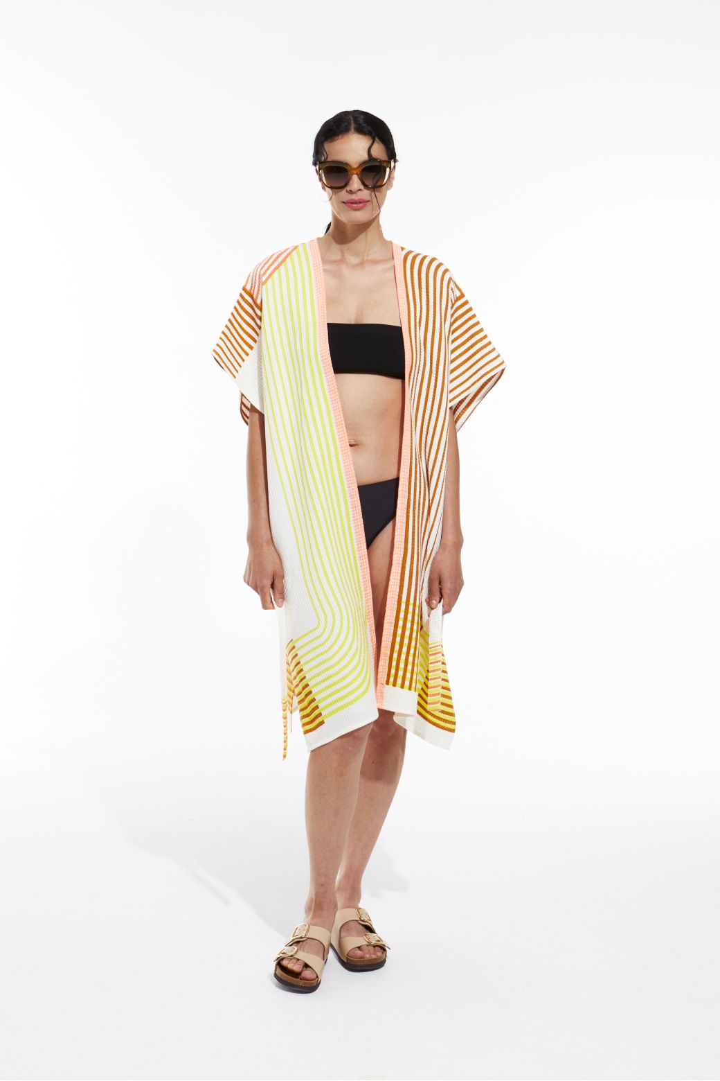 304 - Kimono Dylan Pêche Lot De 2