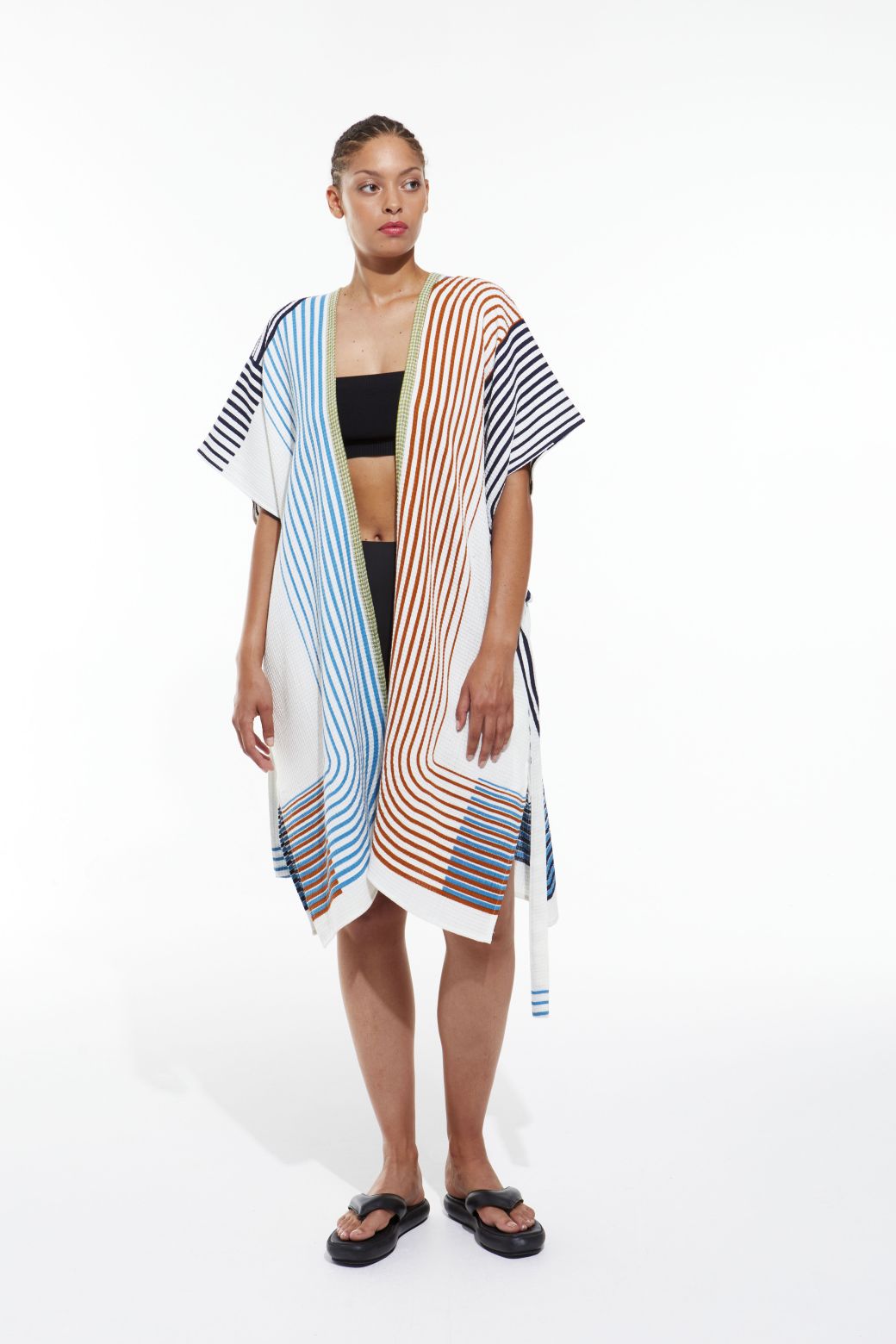 304 - Kimono Dylan Bleu Lot De 2