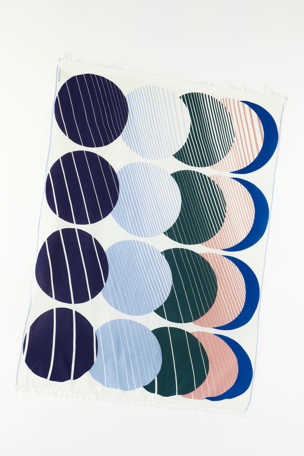 305 - Drap De Plage Cinetique Lilas Lot De 2