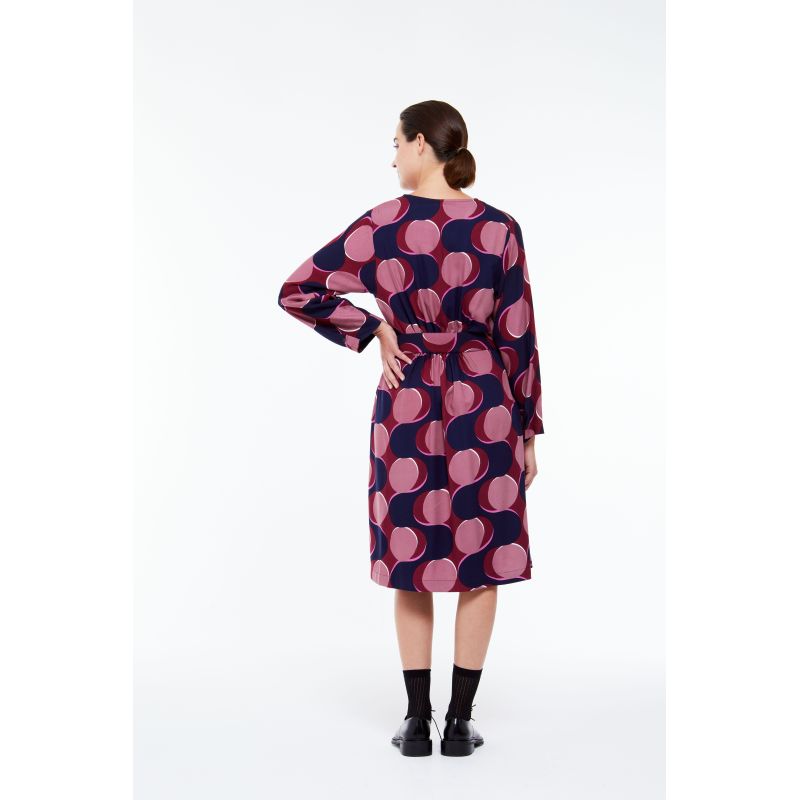 206 - ROBE ORLANE NYMPHE ROSEWOOD LOT DE 2