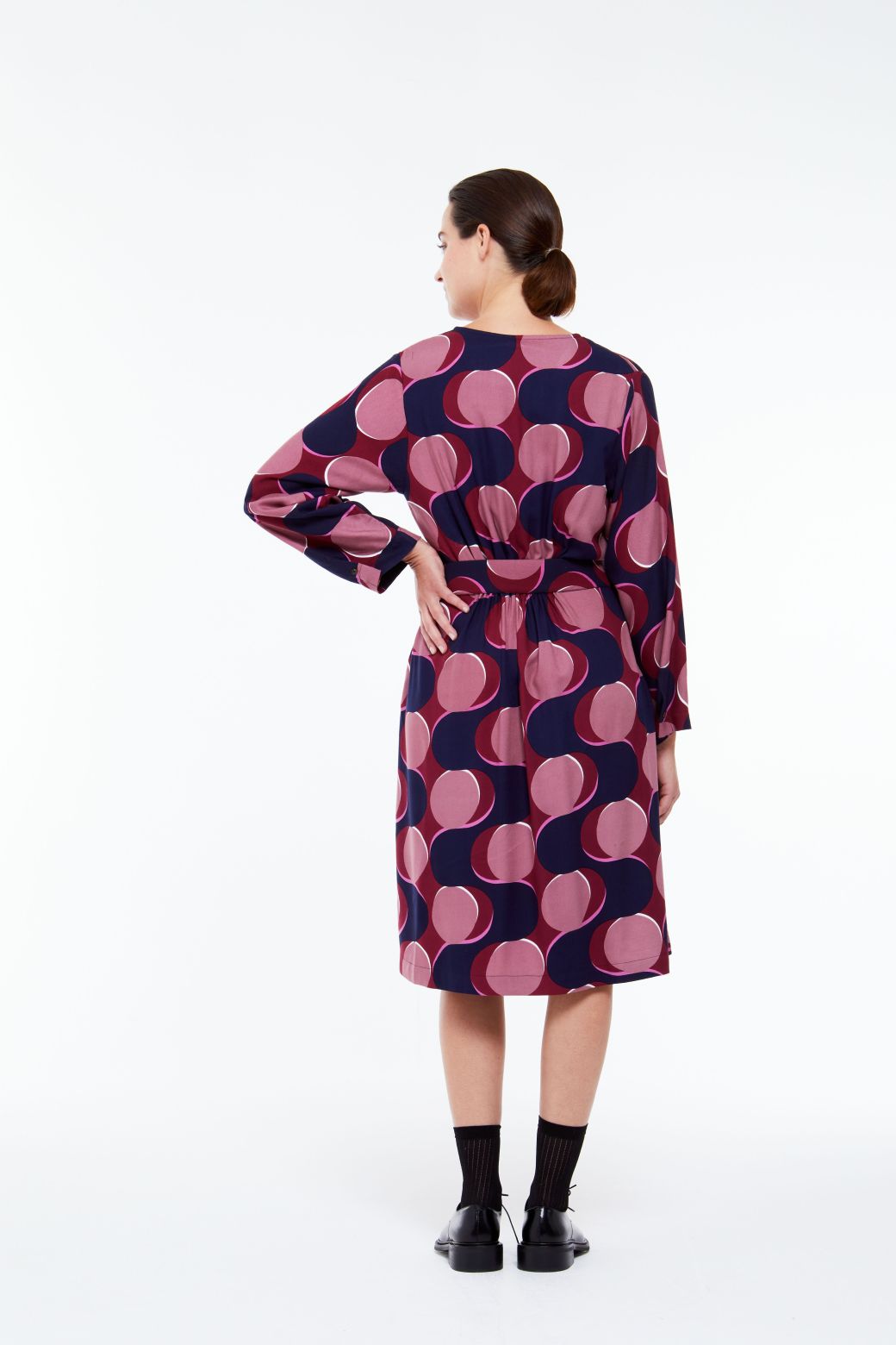 206 - ROBE ORLANE NYMPHE ROSEWOOD LOT DE 2