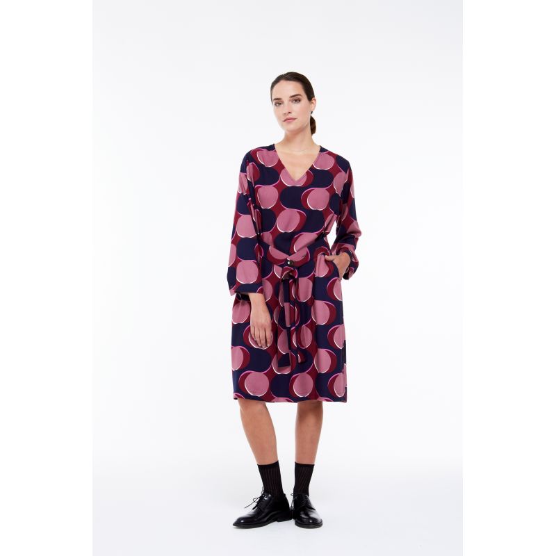 206 - ROBE ORLANE NYMPHE ROSEWOOD LOT DE 2