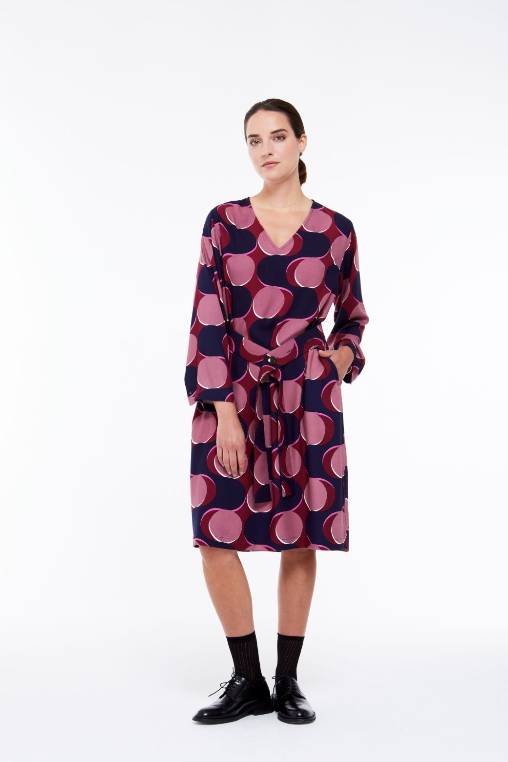 206 - ROBE ORLANE NYMPHE ROSEWOOD LOT DE 2