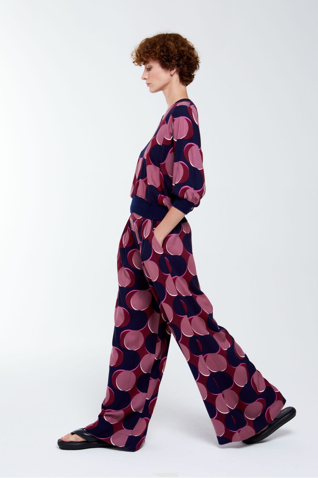 206 - PANTALON PÉNÉLOPE NYMPHE ROSEWOOD LOT DE 2