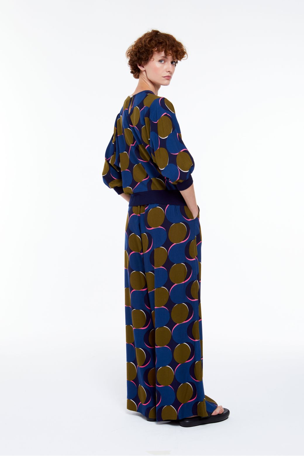 206 - PANTALON PÉNÉLOPE NYMPHE KAKI LOT DE 2