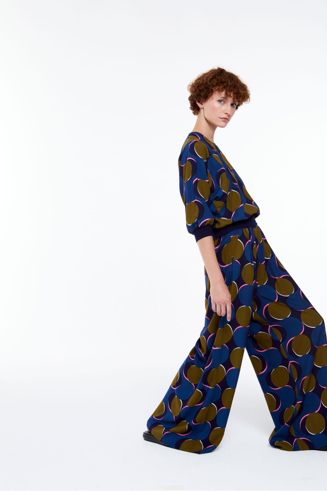 206 - PANTALON PÉNÉLOPE NYMPHE KAKI LOT DE 2