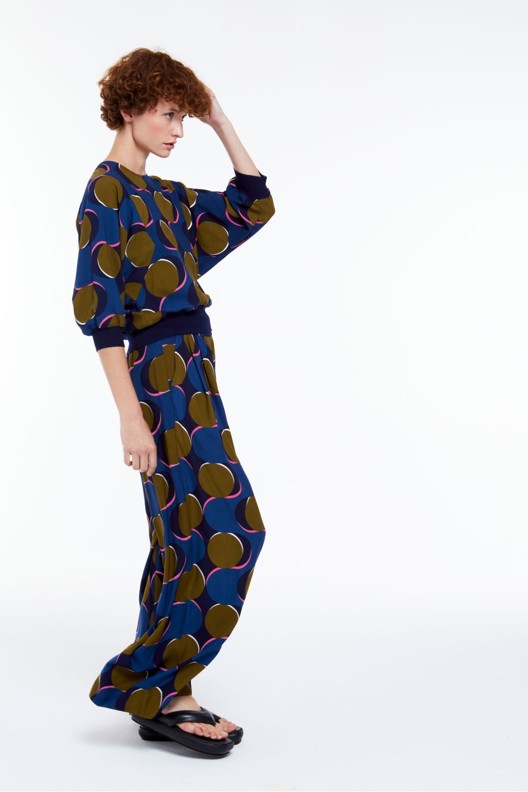 206 - PANTALON PÉNÉLOPE NYMPHE KAKI LOT DE 2