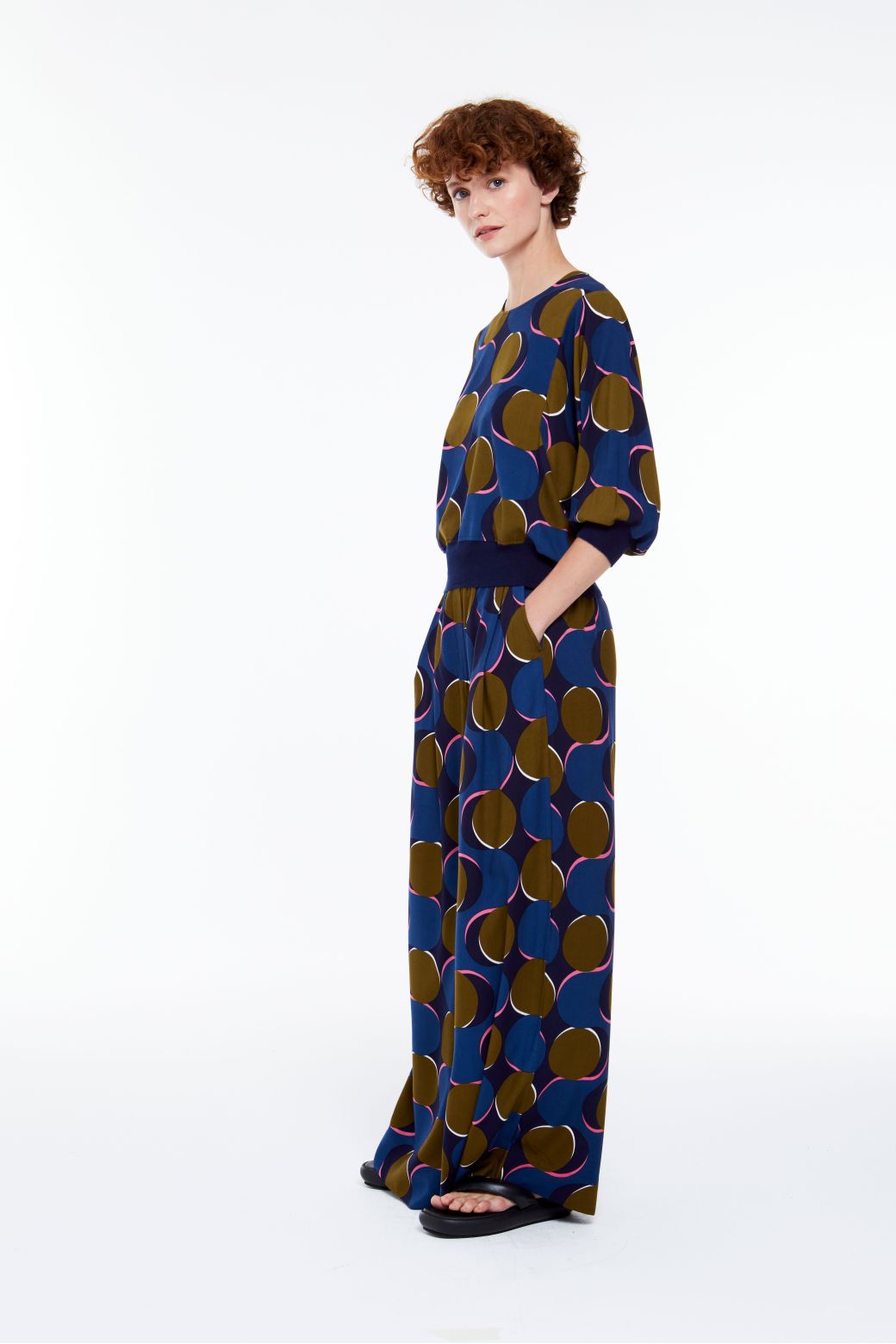 206 - PANTALON PÉNÉLOPE NYMPHE KAKI LOT DE 2