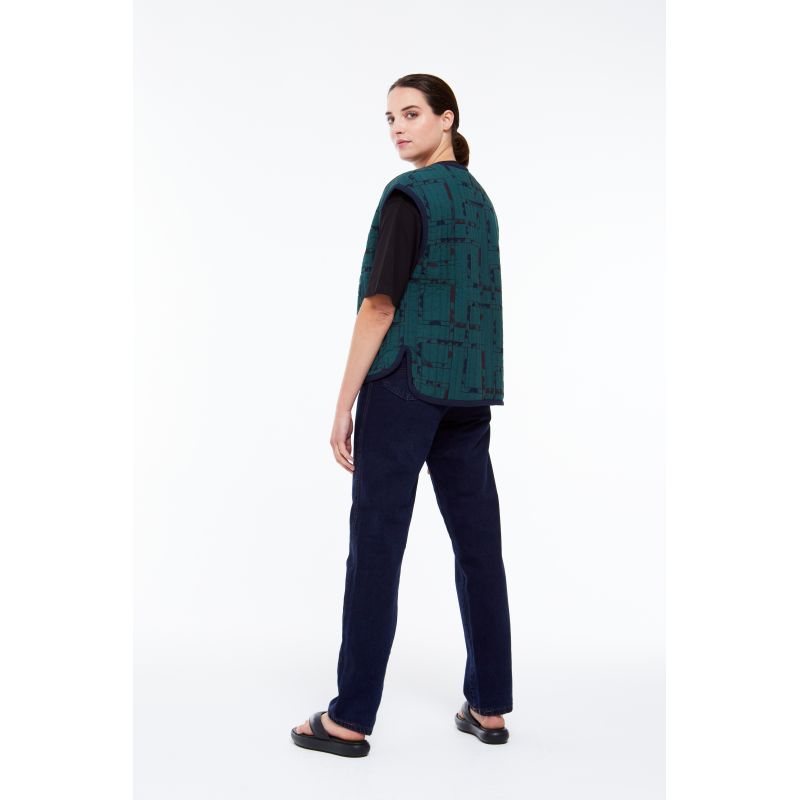 207 - VESTE PABLO DEMI-LUNE VERT DE GRIS LOT DE 2