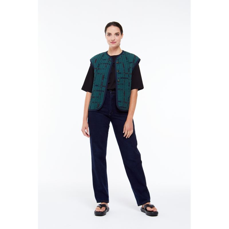 207 - VESTE PABLO DEMI-LUNE VERT DE GRIS LOT DE 2